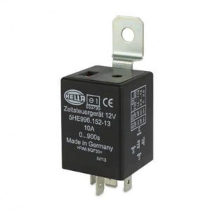 "Hella 12V/24V 5 Pin Time Control Unit with 20/10A Drop-Out Delay - Optimize Your Timing!"