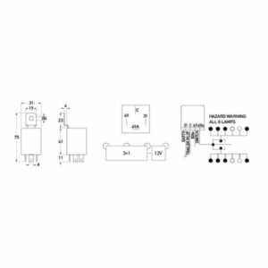 "Hella HCS Electronic Flasher Unit - 12V - 3: Improve Visibility & Safety on the Road"