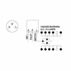 "Hella 12V High Capacity 3 Pin Electronic Flasher Unit - Reliable & Durable"