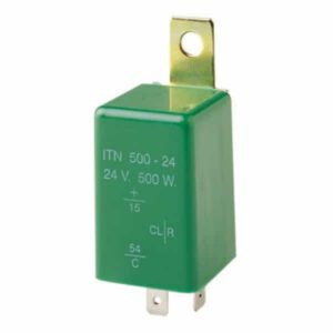 "Hella 24V High Capacity 4 Pin Electronic Flasher Unit - Reliable & Durable"