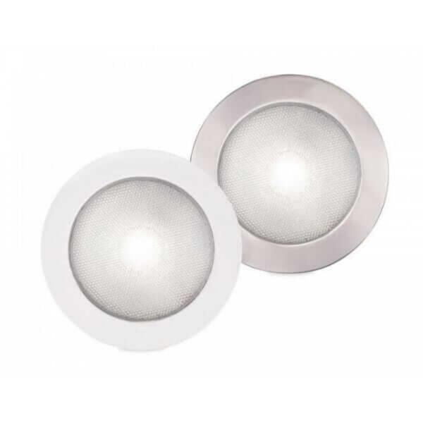 "Hella Euroled 9-33V White Rim LED Lights - Bright, Durable, and Energy Efficient"