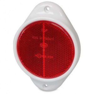 "83mm Red Hella Reflector - 1 Piece - Enhance Visibility & Safety"