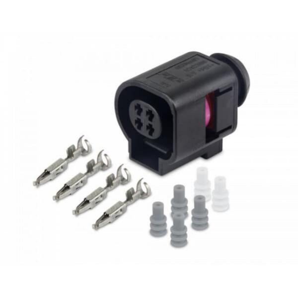 "Hella 4 Pole Connector FEP Plug Kit - Durable & Reliable Connectivity Solutions"