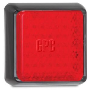 Led Autolamps 100Rm Single Stop/Tail Lamp - Black Bracket (Blister)