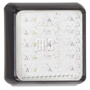 Led Autolamps 100Wm Single Reverse Lamp - Black Bracket (Blister)
