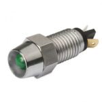 "Hella 2721 12V LED Pilot Lamp - Chrome Body for Maximum Visibility"