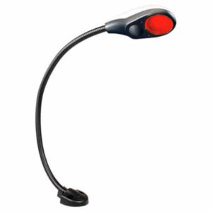 "Hella Chart Table Lamp - LED White/Red Light | Brighten Up Your Home Decor"