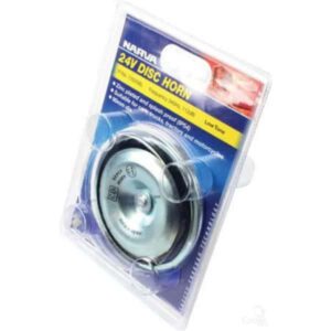 24V Narva Low Tone Disc Horn 72525BL - Loud & Clear Sound for Automotive Safety