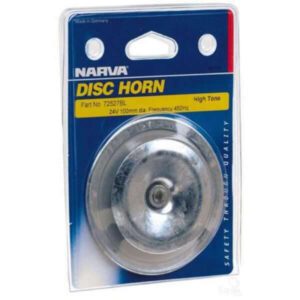 24V Narva High Tone Disc Horn 72527BL – Loud: Get Maximum Volume with this Powerful Horn