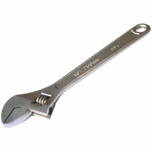 Sp Tools 100mm Chrome Adjustable Wrench