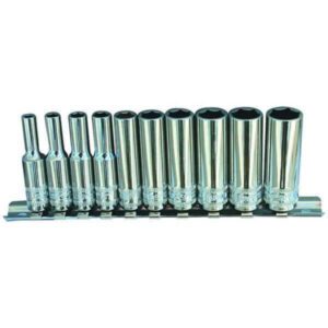 Sp Tools Sp20140 10Pc 1/4" Dr Metric Socket Sets