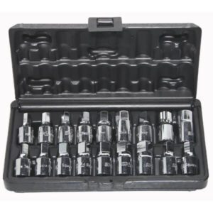 Sp Tools Sp20215 18Pc 3/8"Dr Oil Drain Plug Set
