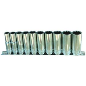 Sp Tools Sp20240 10Pc 3/8 Dr Metric Deep Socket Sets