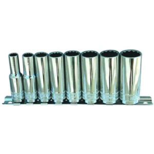 Sp Tools Sp20241 8Pc 3/8 Dr Sae Deep Socket Sets
