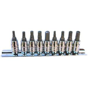 Sp Tools Sp20540 9Pc 1/4" Dr Inhex Socket Set