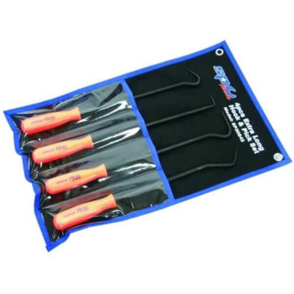 Sp Tools 4Pc Extra Long Hook & Pick Set