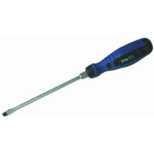 "6.0mm x 150mm Heavy-Duty Hex Bolster Slotted Screwdriver | SP Tools"