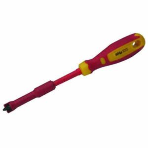 "5.5mm x 150mm Slotted Heavy-Duty Electrical Prehensile Screwdriver | SP Tools"