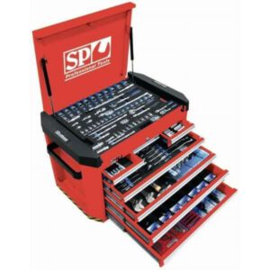 Sp Tools 255Pc Metric Concept Series Tool Kit (Red)