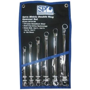 "6Pc Metric 40 Offset Ring Spanner Set - SP Tools SP10136 - Get 40% Off Now!"