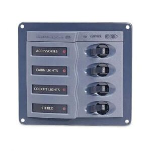 "Hella Switch Panel Off-On LED Backlight Circuit Breakers - Enhance Your Electrical System"