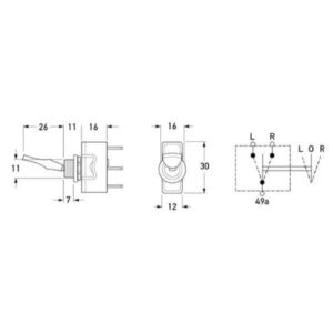 "Hella Toggle Switch On-Off-On: Quality, Durable, and Reliable Switching Solutions"