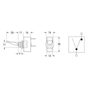 "Hella Toggle Switch Off-On: Quality On/Off Switches for Your Home or Business"