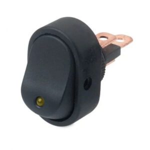 "Compact 12V LED Hella Rocker Switch Off-On - Pilot Control"