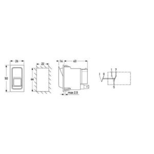 "Universal Hella Rocker Switch On-On Change-Over - Buy Now!"