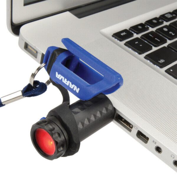 Rechargeable LED Torch - Narva 81037BL USB L.E.D Light