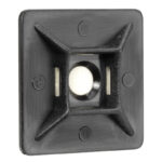 "Durable Narva Black U.V. Weather Resistant Cable Tie Mounts 28 X 28Mm (5 Pack) - Buy Now!"
