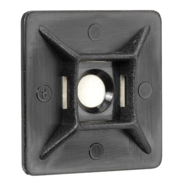 "Durable Narva Black U.V. Weather Resistant Cable Tie Mounts 28 X 28Mm (5 Pack) - Buy Now!"
