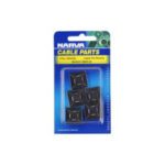 "Durable Narva Black U.V. Weather Resistant Cable Tie Mounts 28 X 28Mm (5 Pack) - Buy Now!"