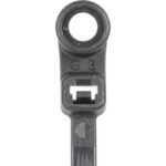 "100 Pack OEX ACX1318 4mm x 200mm Cable Ties - Durable & Reusable"