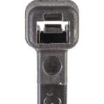 "100 Pack OEX ACX1320 5mm x 369mm Cable Ties - Durable & Reusable"