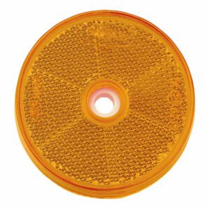 Narva 84011Bl Clear Retro Reflector 60mm Diameter with Central Fixing Hole