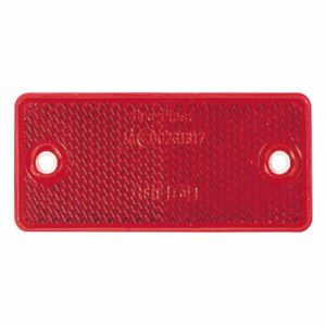 "Narva 84032Bl Clear Retro Reflector 90 X 40mm - Dual Fixing Holes for Maximum Visibility"