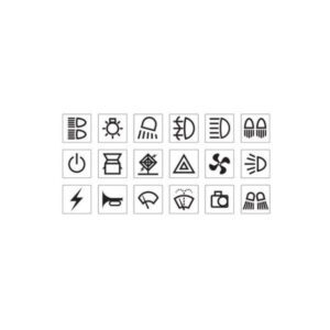 "Narva 63177BL Transport Sticker Set: Brighten Up Your Vehicle with Fun Decals!"