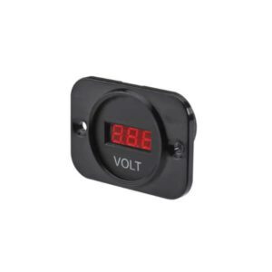 "Narva 81135BL 6-33V DC LED Volt Meter - Accurately Measure Voltage with LED Display"
