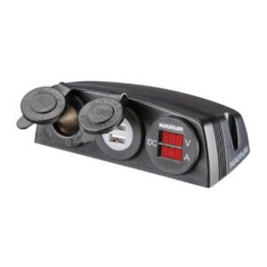 "Narva 81195BL Heavy-Duty Accessory Socket: Durable & Reliable Power Source"
