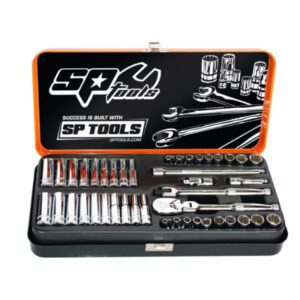 "43-Piece 1/4" Drive Metric & SAE Socket Set - SP Tools SP20101"