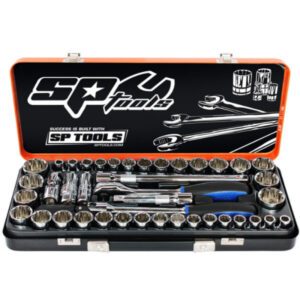 Sp Tools 41Pc 12 Point 1/2" Dr Metric/Sae Socket Set Sp20300