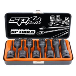 Sp Tools SP20370 9Pce 1/2" Drive Metric Inhex Impact Socket Set