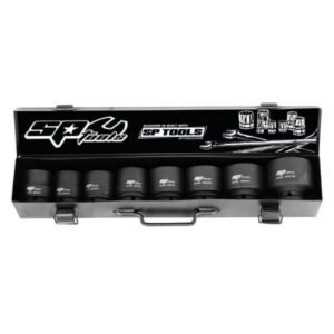 Sp Tools SP20410 8Pc 3/4"Dr Metric Impact Socket Set