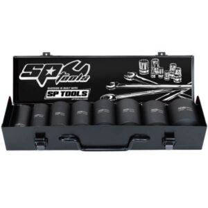 Sp Tools Sp20420 Sp Socket Set Impact 3/4Dr Deep 6Pt 8Pc Metric