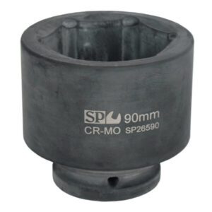 "1-1/2" Dr 110mm Impact Socket by SP Tools SP26610 - Professional Quality Tool for Heavy Duty Use"