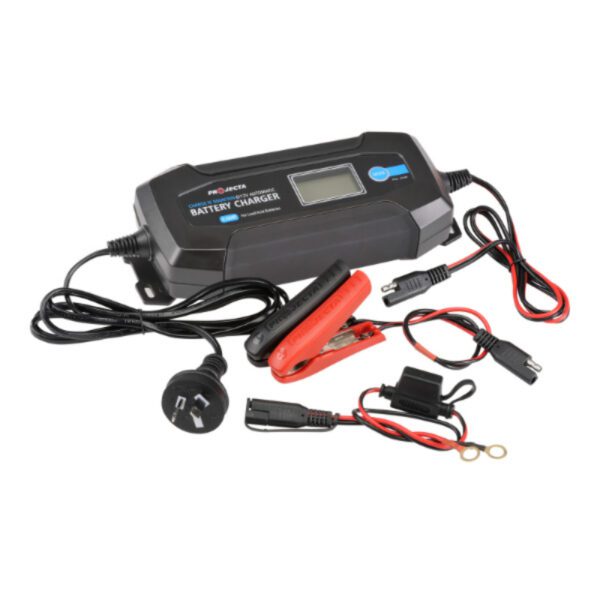 "Projecta AC040 4 Amp 12V 8 Stage Automatic Battery Charger - Fast & Reliable Charging"
